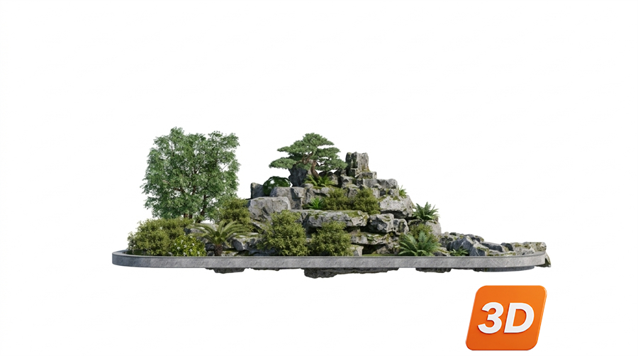 Rockery Skp Files